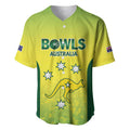 Australian Kangaroo Lawn Bowls Custom Baseball Jersey Aussie Minimalist Style - Aussie Hoodie