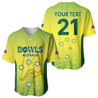 Australian Kangaroo Lawn Bowls Custom Baseball Jersey Aussie Minimalist Style - Aussie Hoodie