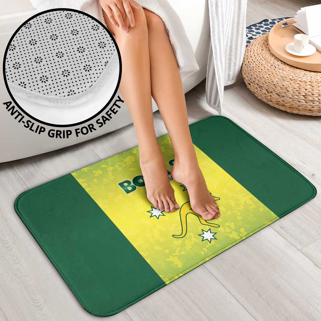 Australian Kangaroo Lawn Bowls Bathroom Set Aussie Minimalist Style - Aussie Hoodie