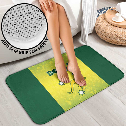 Australian Kangaroo Lawn Bowls Bathroom Set Aussie Minimalist Style - Aussie Hoodie
