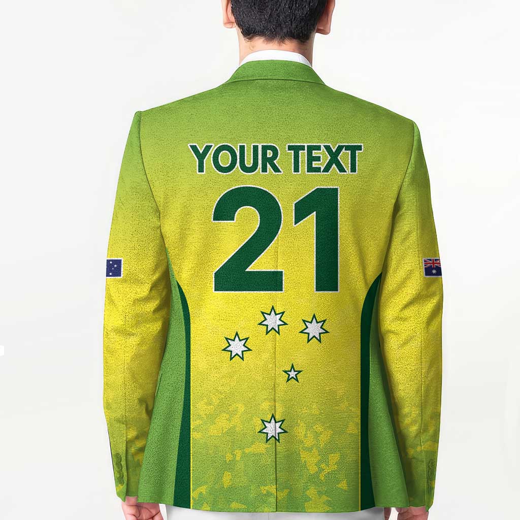 Australian Kangaroo Lawn Bowls Custom Blazer Aussie Minimalist Style - Aussie Hoodie