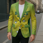 Australian Kangaroo Lawn Bowls Custom Blazer Aussie Minimalist Style - Aussie Hoodie