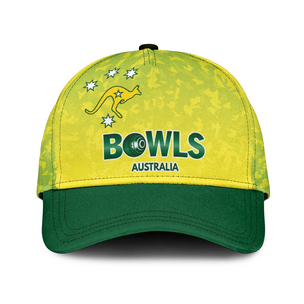 Australian Kangaroo Lawn Bowls Custom Classic Cap Aussie Minimalist Style - Aussie Hoodie