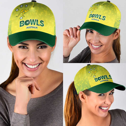 Australian Kangaroo Lawn Bowls Custom Classic Cap Aussie Minimalist Style - Aussie Hoodie