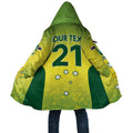 Australian Kangaroo Lawn Bowls Custom Cloak Aussie Minimalist Style - Aussie Hoodie