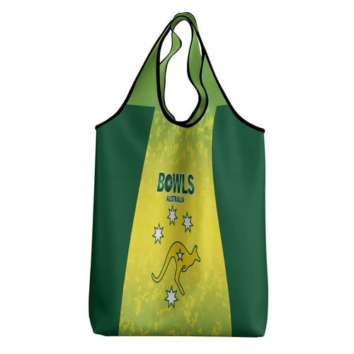 Australian Kangaroo Lawn Bowls Grocery Bag Aussie Minimalist Style - Aussie Hoodie