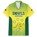 Australian Kangaroo Lawn Bowls Custom Hawaiian Shirt Aussie Minimalist Style - Aussie Hoodie