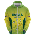 Australian Kangaroo Lawn Bowls Custom Hoodie Aussie Minimalist Style - Aussie Hoodie