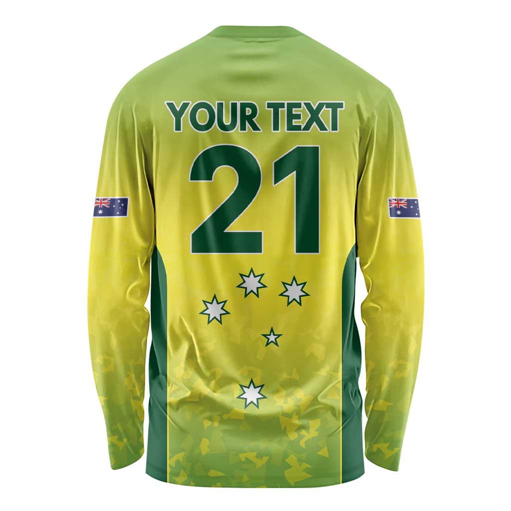 Australian Kangaroo Lawn Bowls Custom Long Sleeve Shirt Aussie Minimalist Style - Aussie Hoodie