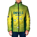 Australian Kangaroo Lawn Bowls Custom Padded Jacket Aussie Minimalist Style - Aussie Hoodie