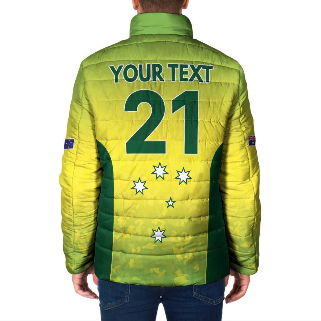 Australian Kangaroo Lawn Bowls Custom Padded Jacket Aussie Minimalist Style - Aussie Hoodie