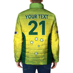 Australian Kangaroo Lawn Bowls Custom Padded Jacket Aussie Minimalist Style - Aussie Hoodie