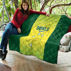 Australian Kangaroo Lawn Bowls Quilt Aussie Minimalist Style - Aussie Hoodie