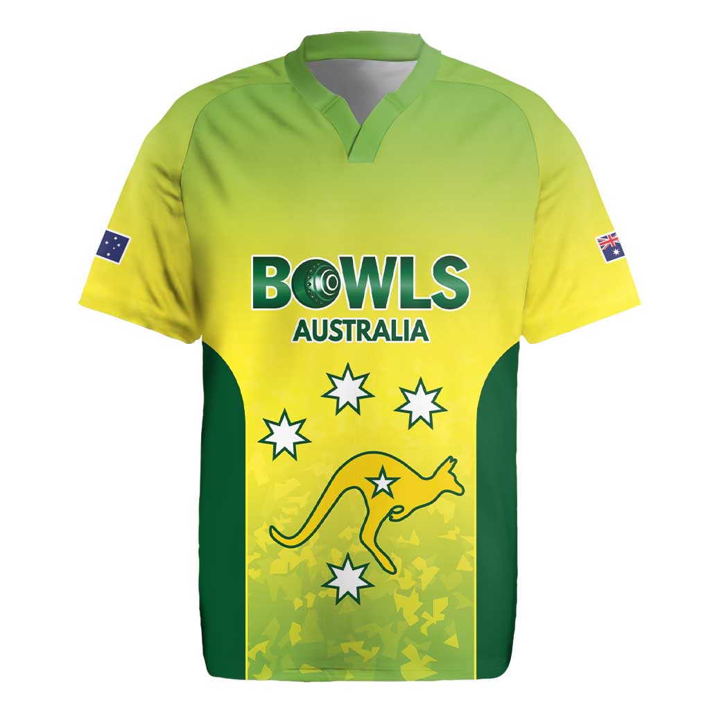 Australian Kangaroo Lawn Bowls Custom Rugby Jersey Aussie Minimalist Style - Aussie Hoodie