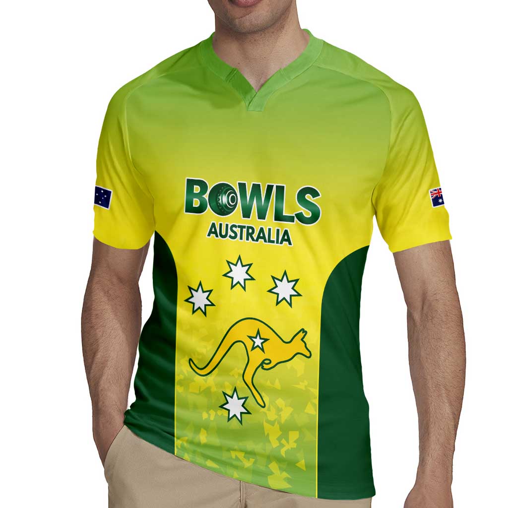 Australian Kangaroo Lawn Bowls Custom Rugby Jersey Aussie Minimalist Style - Aussie Hoodie