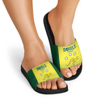 Australian Kangaroo Lawn Bowls Slide Sandals Aussie Minimalist Style - Aussie Hoodie