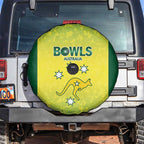 Australian Kangaroo Lawn Bowls Spare Tire Cover Aussie Minimalist Style - Aussie Hoodie