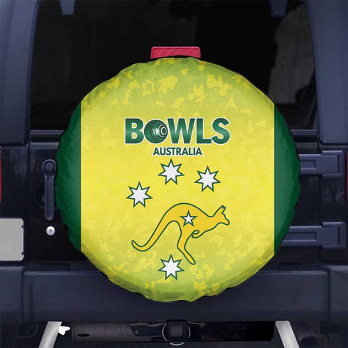 Australian Kangaroo Lawn Bowls Spare Tire Cover Aussie Minimalist Style - Aussie Hoodie