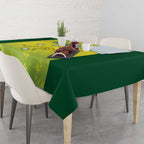 Australian Kangaroo Lawn Bowls Tablecloth Aussie Minimalist Style - Aussie Hoodie