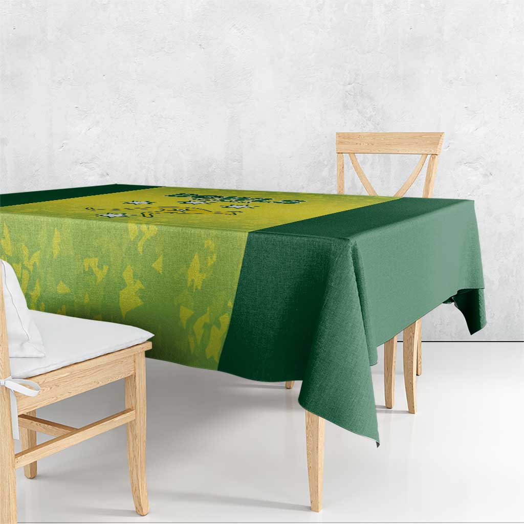 Australian Kangaroo Lawn Bowls Tablecloth Aussie Minimalist Style - Aussie Hoodie