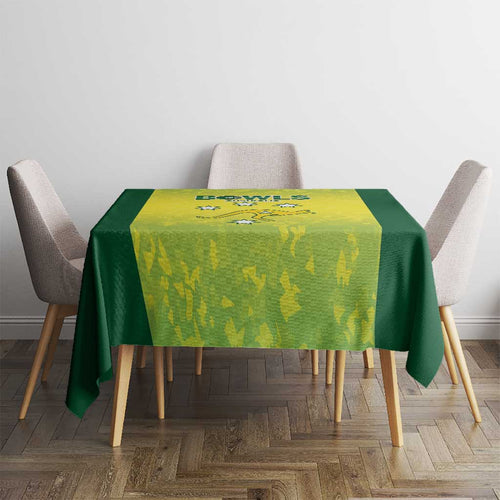 Australian Kangaroo Lawn Bowls Tablecloth Aussie Minimalist Style - Aussie Hoodie
