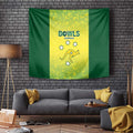 Australian Kangaroo Lawn Bowls Tapestry Aussie Minimalist Style - Aussie Hoodie
