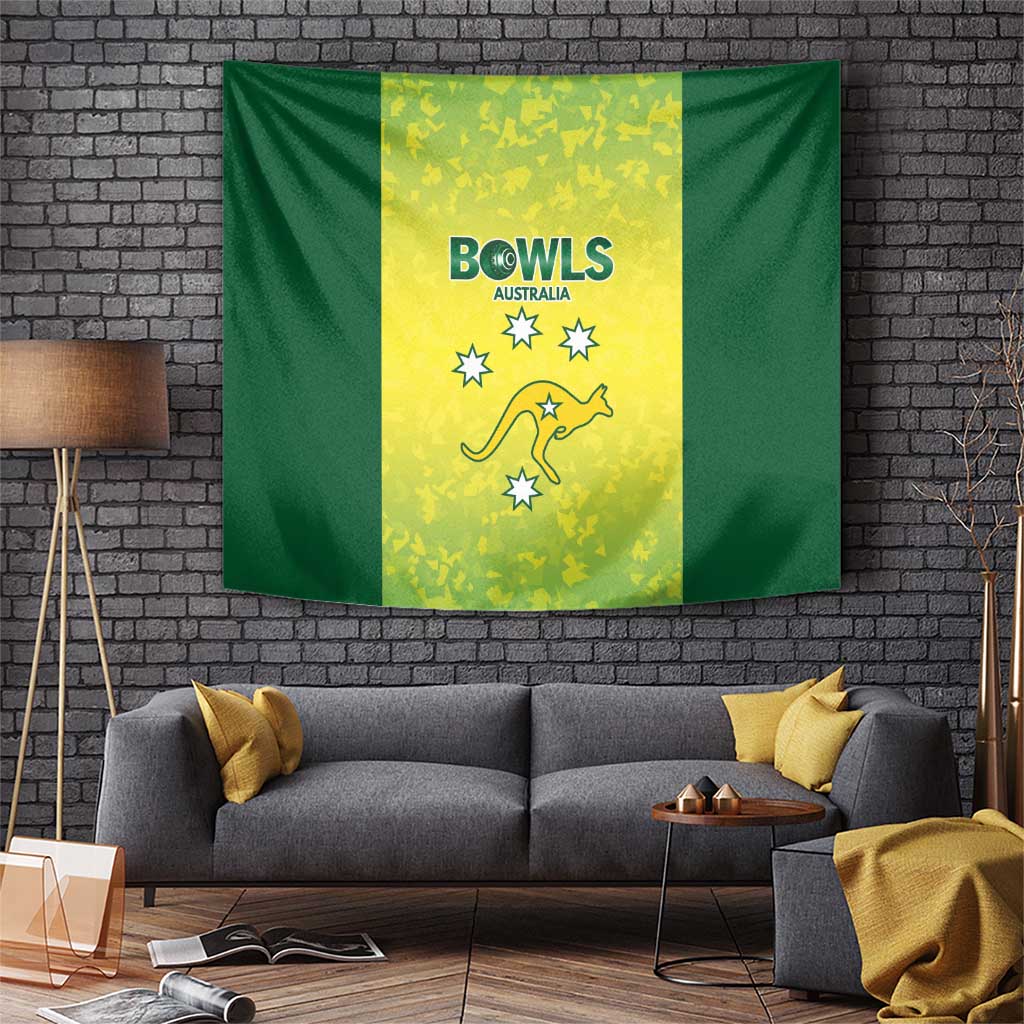 Australian Kangaroo Lawn Bowls Tapestry Aussie Minimalist Style - Aussie Hoodie