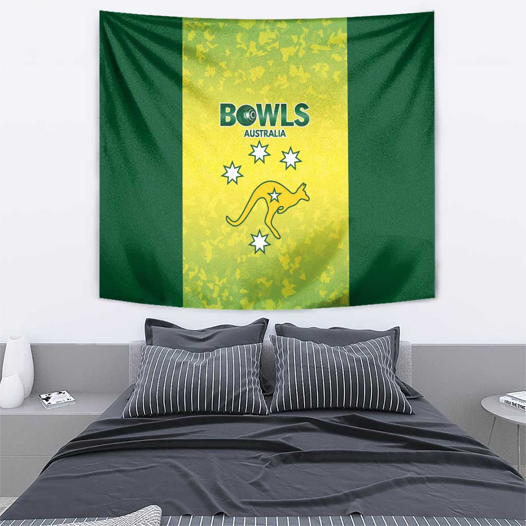Australian Kangaroo Lawn Bowls Tapestry Aussie Minimalist Style - Aussie Hoodie