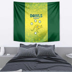Australian Kangaroo Lawn Bowls Tapestry Aussie Minimalist Style - Aussie Hoodie