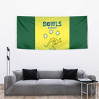 Australian Kangaroo Lawn Bowls Tapestry Aussie Minimalist Style - Aussie Hoodie