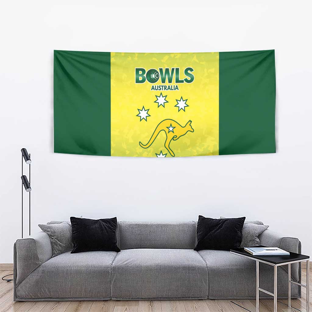Australian Kangaroo Lawn Bowls Tapestry Aussie Minimalist Style - Aussie Hoodie