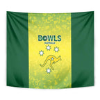 Australian Kangaroo Lawn Bowls Tapestry Aussie Minimalist Style - Aussie Hoodie