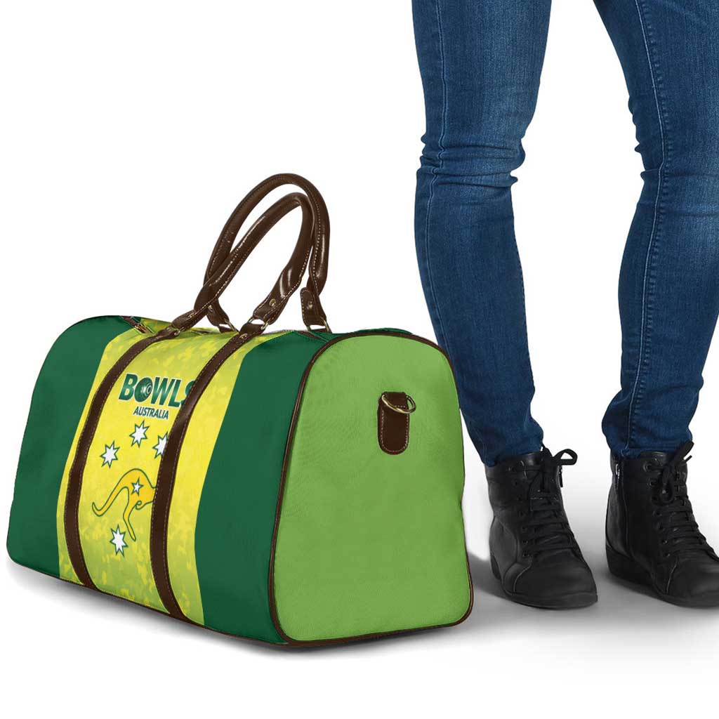 Australian Kangaroo Lawn Bowls Travel Bag Aussie Minimalist Style - Aussie Hoodie