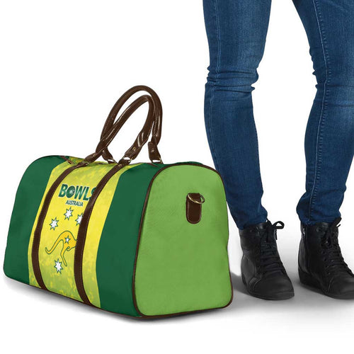 Australian Kangaroo Lawn Bowls Travel Bag Aussie Minimalist Style - Aussie Hoodie
