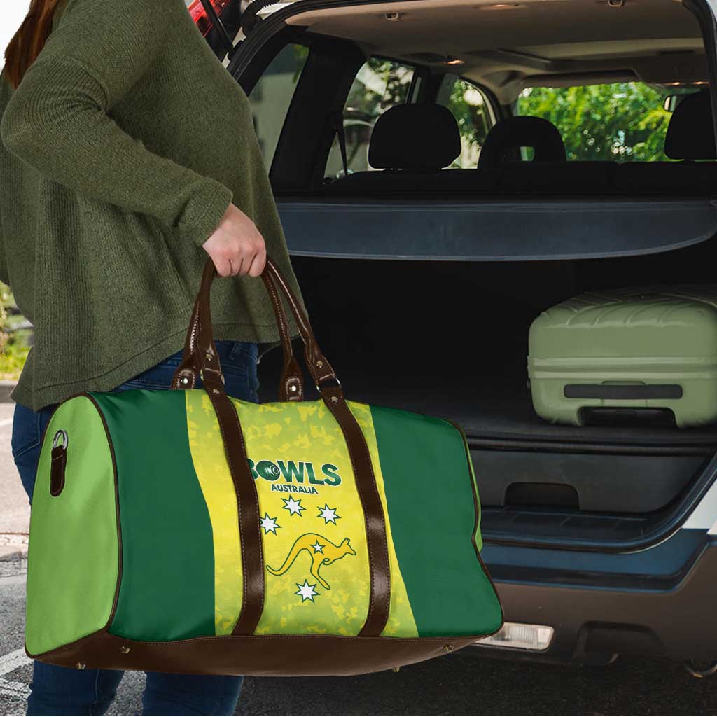 Australian Kangaroo Lawn Bowls Travel Bag Aussie Minimalist Style - Aussie Hoodie