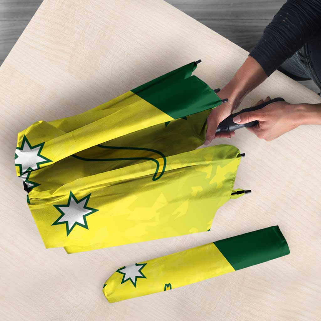 Australian Kangaroo Lawn Bowls Umbrella Aussie Minimalist Style - Aussie Hoodie