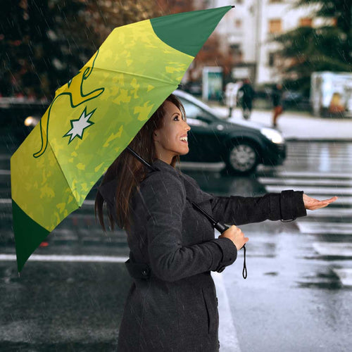 Australian Kangaroo Lawn Bowls Umbrella Aussie Minimalist Style - Aussie Hoodie