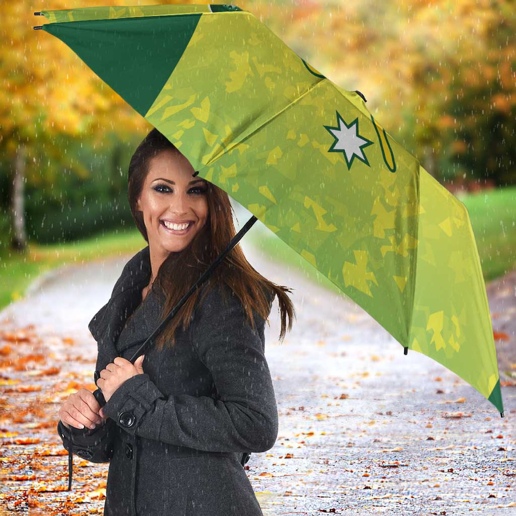Australian Kangaroo Lawn Bowls Umbrella Aussie Minimalist Style - Aussie Hoodie