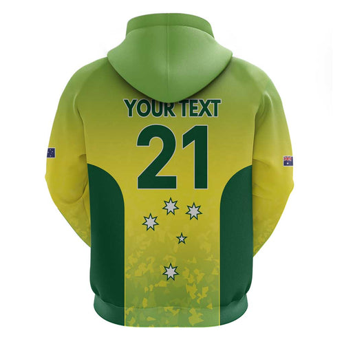 Australian Kangaroo Lawn Bowls Custom Zip Hoodie Aussie Minimalist Style - Aussie Hoodie
