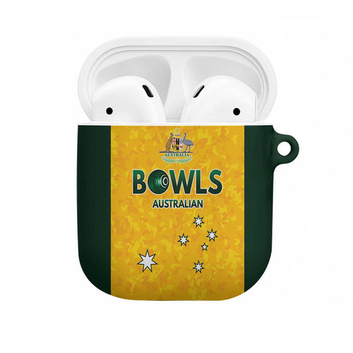 Australian Lawn Bowls AirPods Case Aussie Minimalist Style - Aussie Hoodie