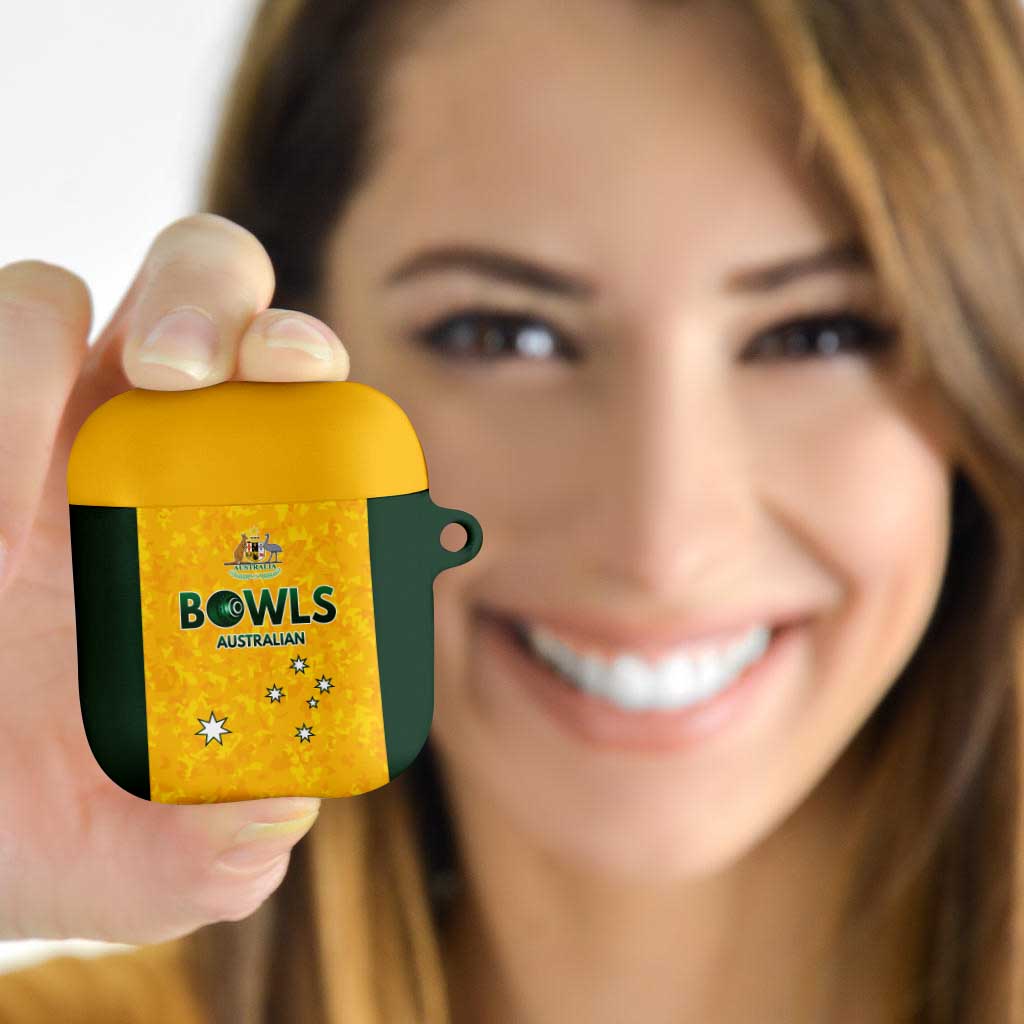 Australian Lawn Bowls AirPods Case Aussie Minimalist Style - Aussie Hoodie