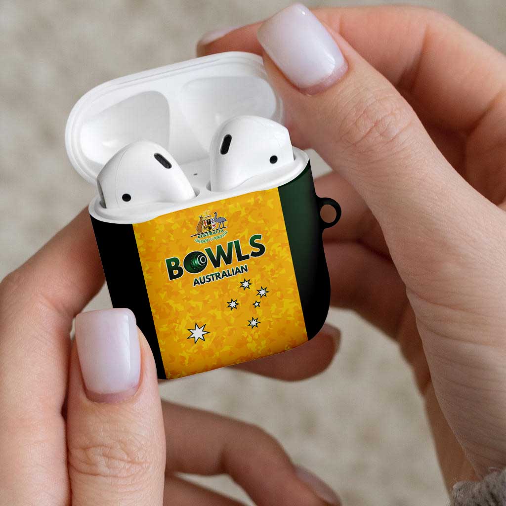 Australian Lawn Bowls AirPods Case Aussie Minimalist Style - Aussie Hoodie