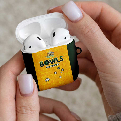 Australian Lawn Bowls AirPods Case Aussie Minimalist Style - Aussie Hoodie