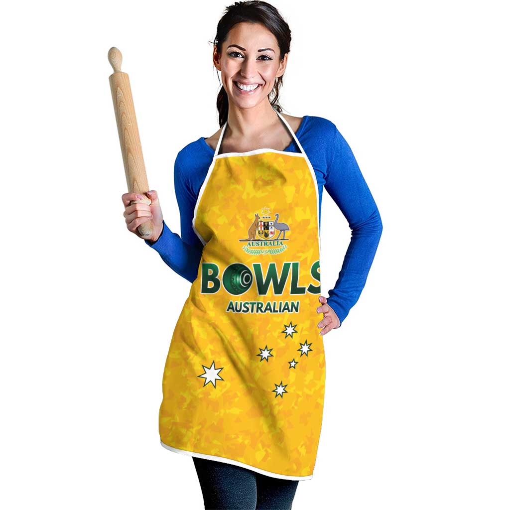 Australian Lawn Bowls Apron Aussie Minimalist Style - Aussie Hoodie