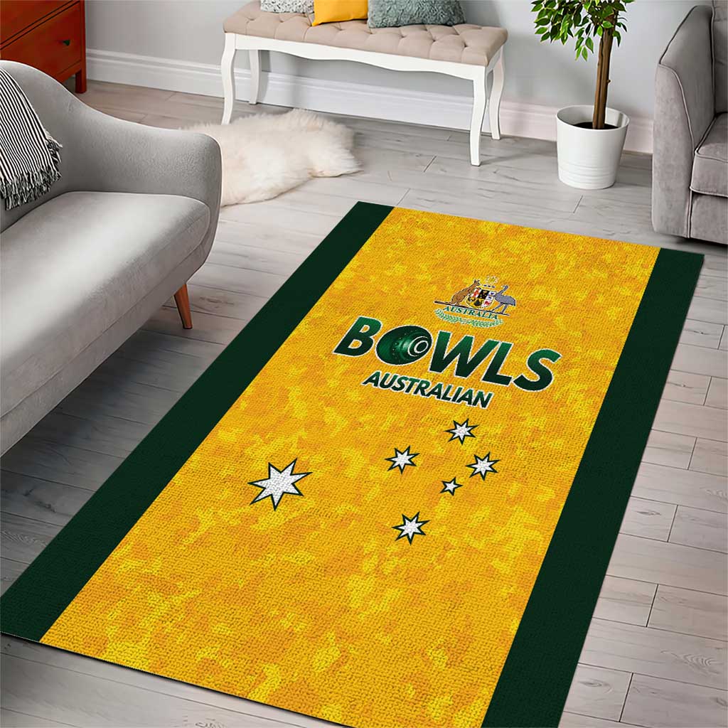 Australian Lawn Bowls Area Rug Aussie Minimalist Style - Aussie Hoodie