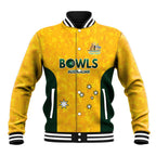 Australian Lawn Bowls Custom Baseball Jacket Aussie Minimalist Style - Aussie Hoodie
