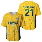 Australian Lawn Bowls Custom Baseball Jersey Aussie Minimalist Style - Aussie Hoodie