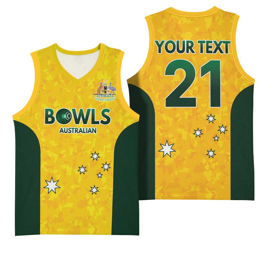 Australian Lawn Bowls Custom Basketball Jersey Aussie Minimalist Style - Aussie Hoodie