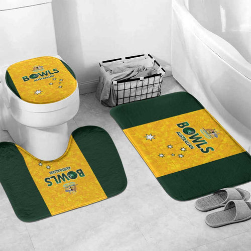 Australian Lawn Bowls Bathroom Set Aussie Minimalist Style - Aussie Hoodie