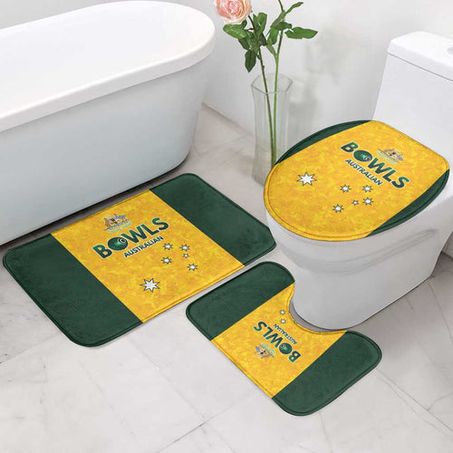 Australian Lawn Bowls Bathroom Set Aussie Minimalist Style - Aussie Hoodie